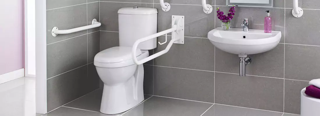 Modern Handicap Bathroom Solutions with Safety Features in Wellington, FL